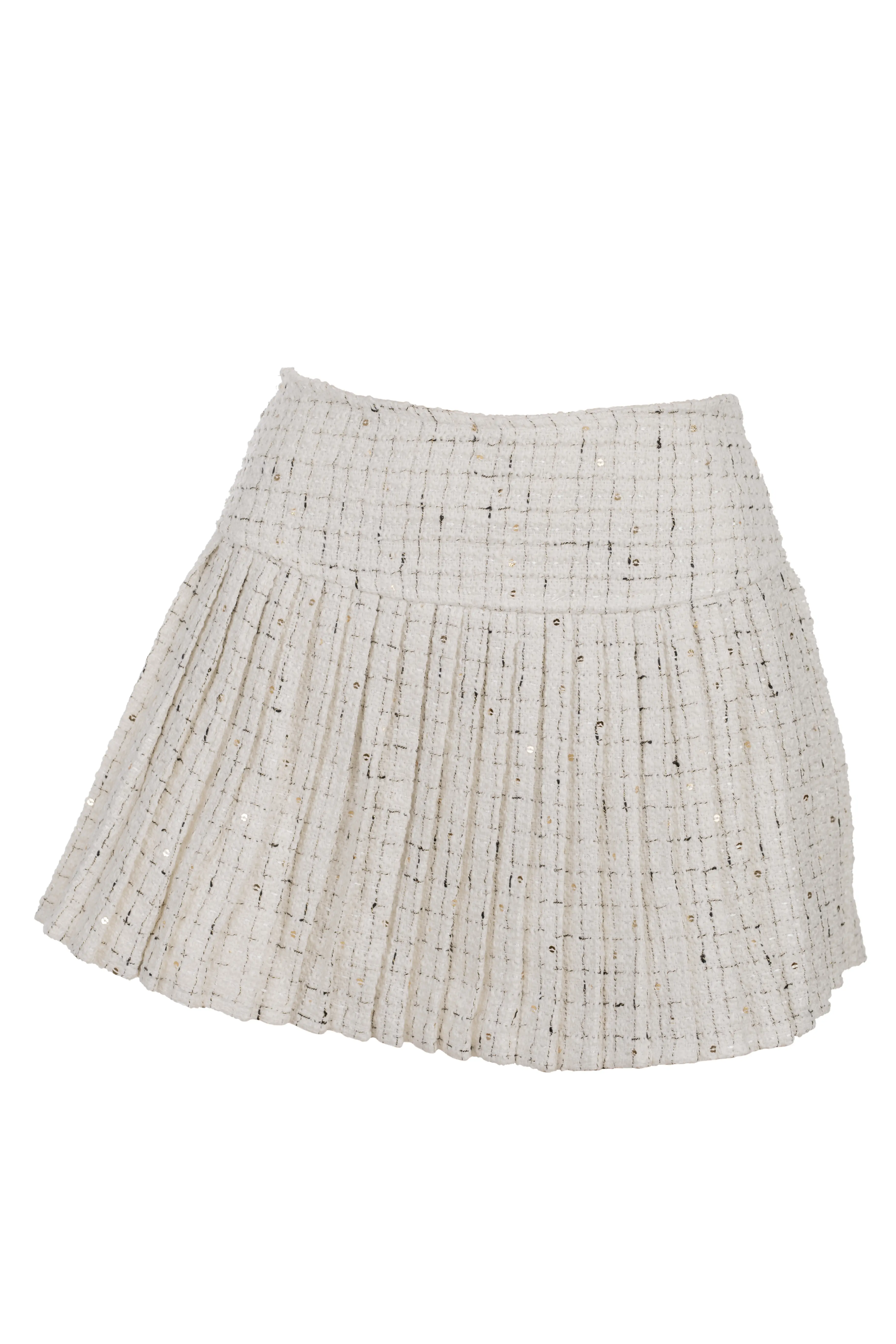 Lustre Tweed Pleat