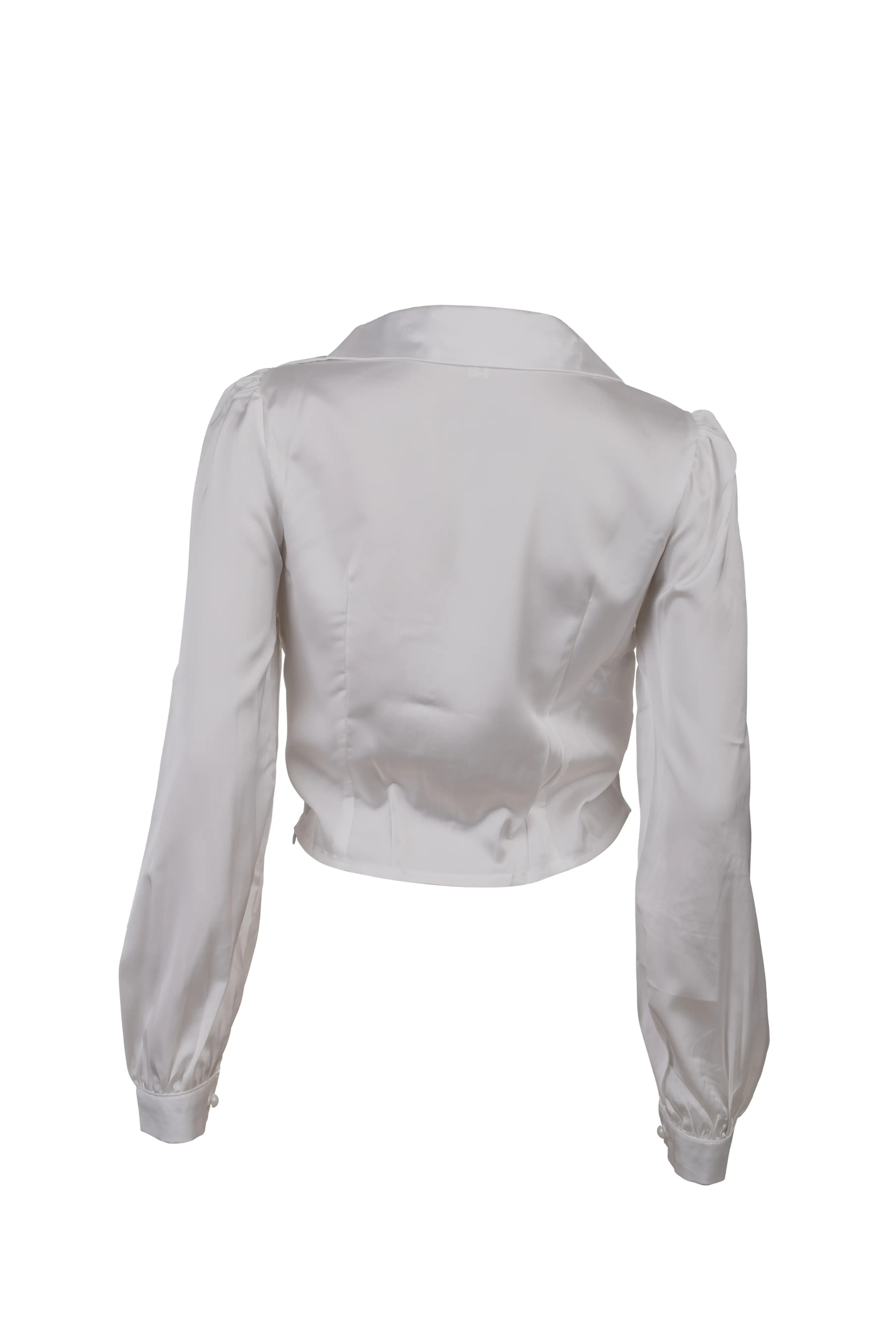 Aurette Ruched Satin