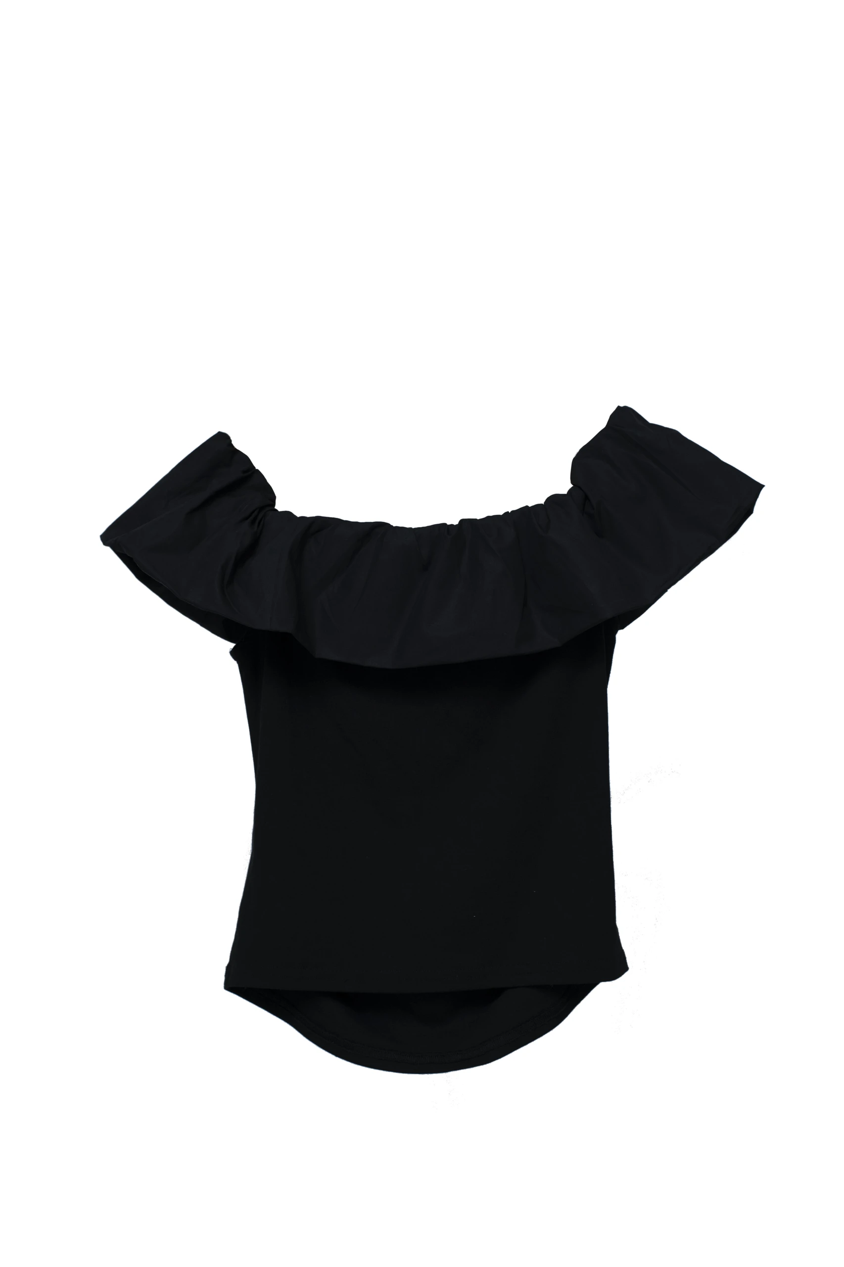  Off Shoulder Ruffle Top 