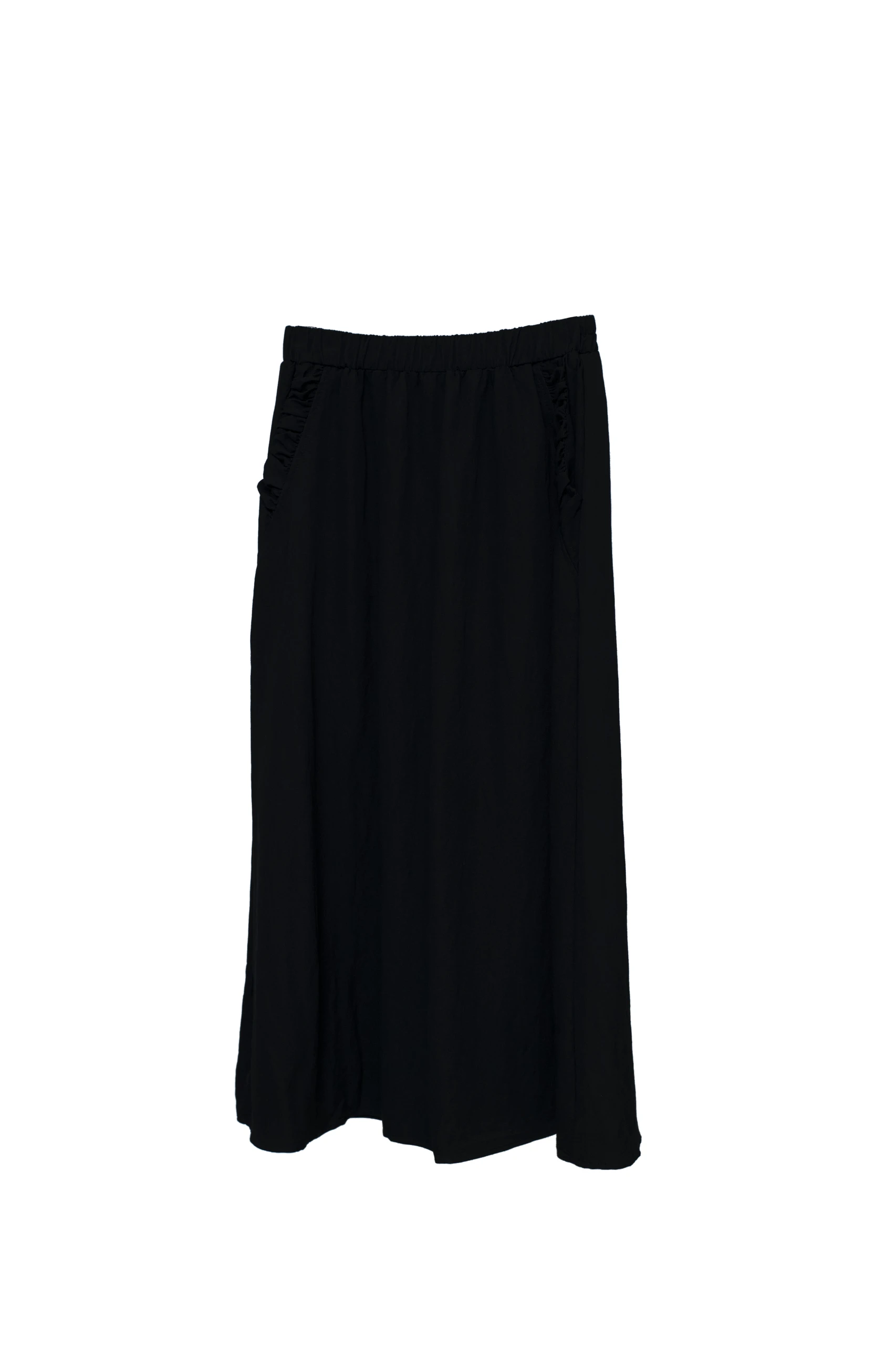 Ruffle Arm Crop Top & skirt