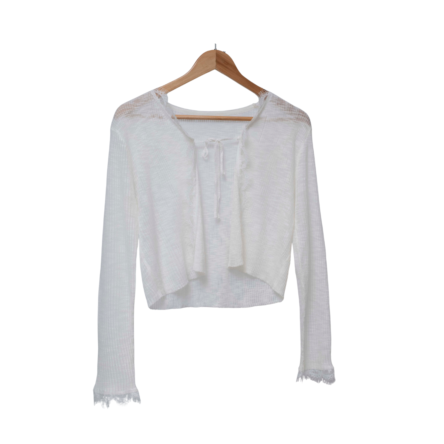 White lacy Cardigan