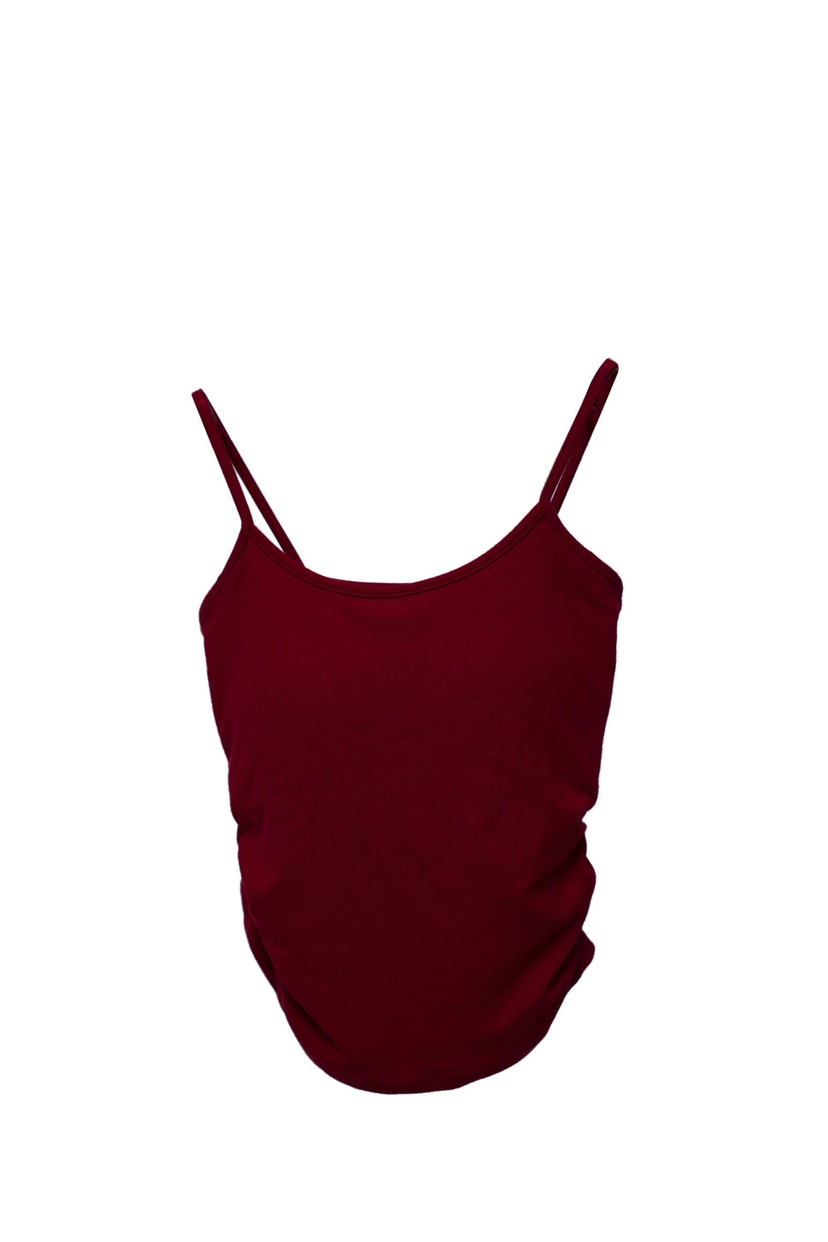 Merlot Ruched Camisole