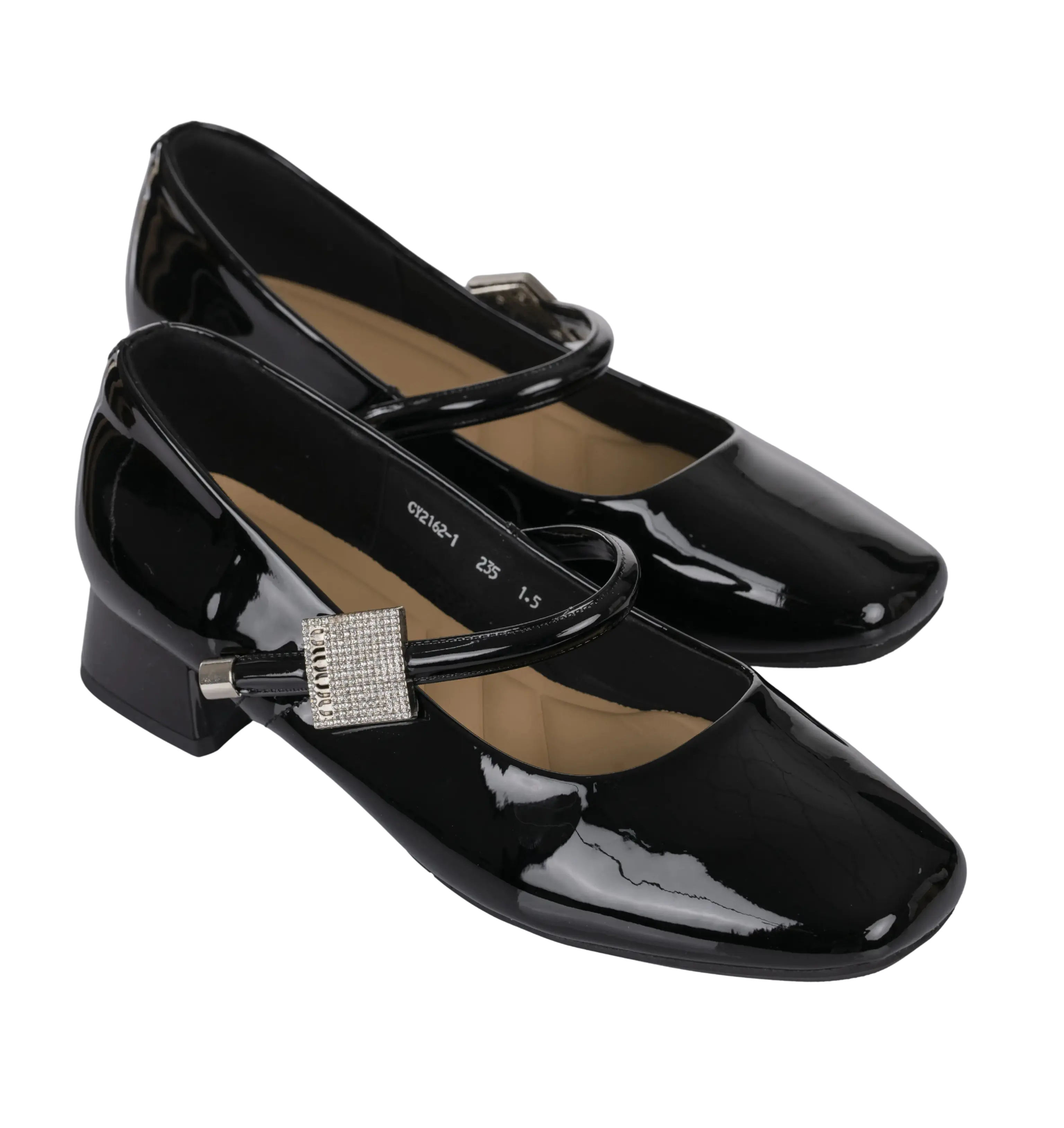 Midnight Crystal Mary Janes