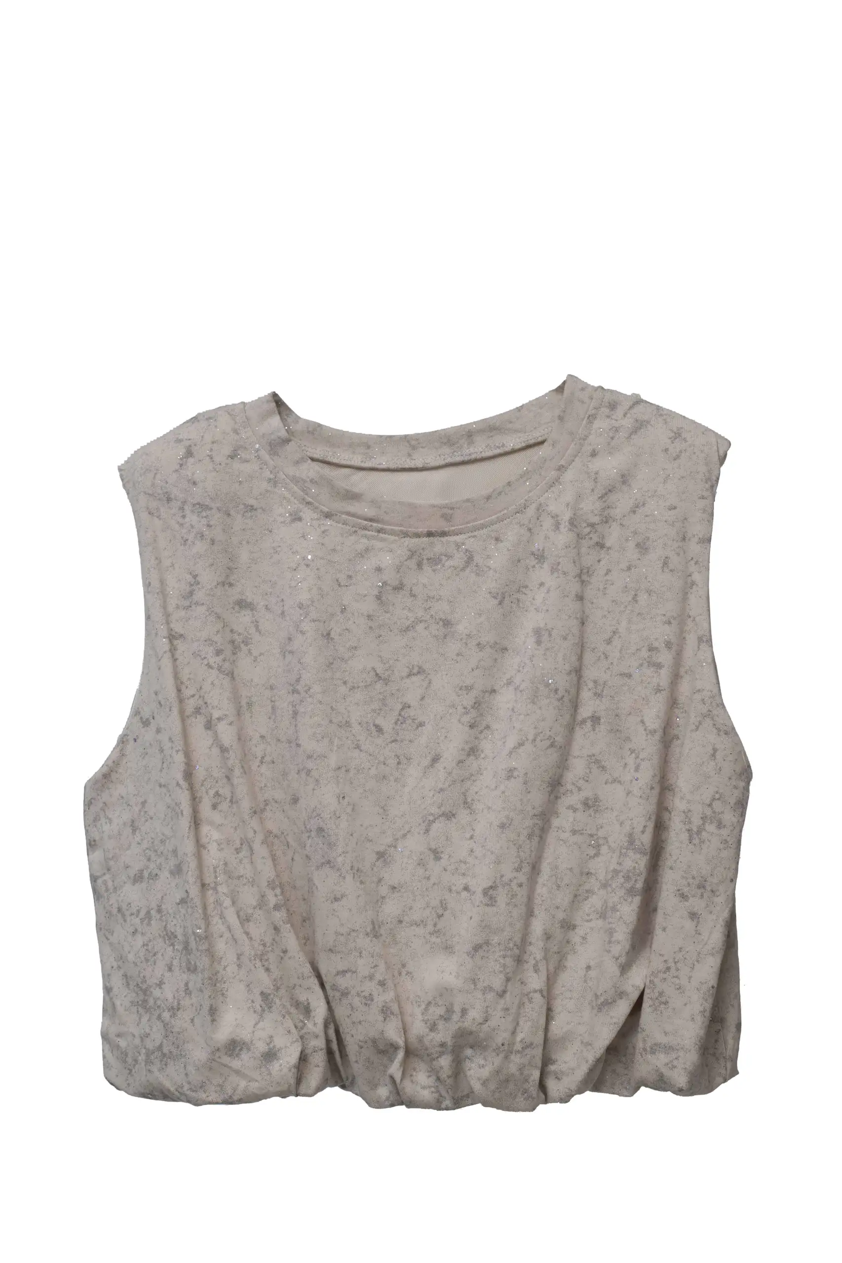  Sparkle Gathered Tank