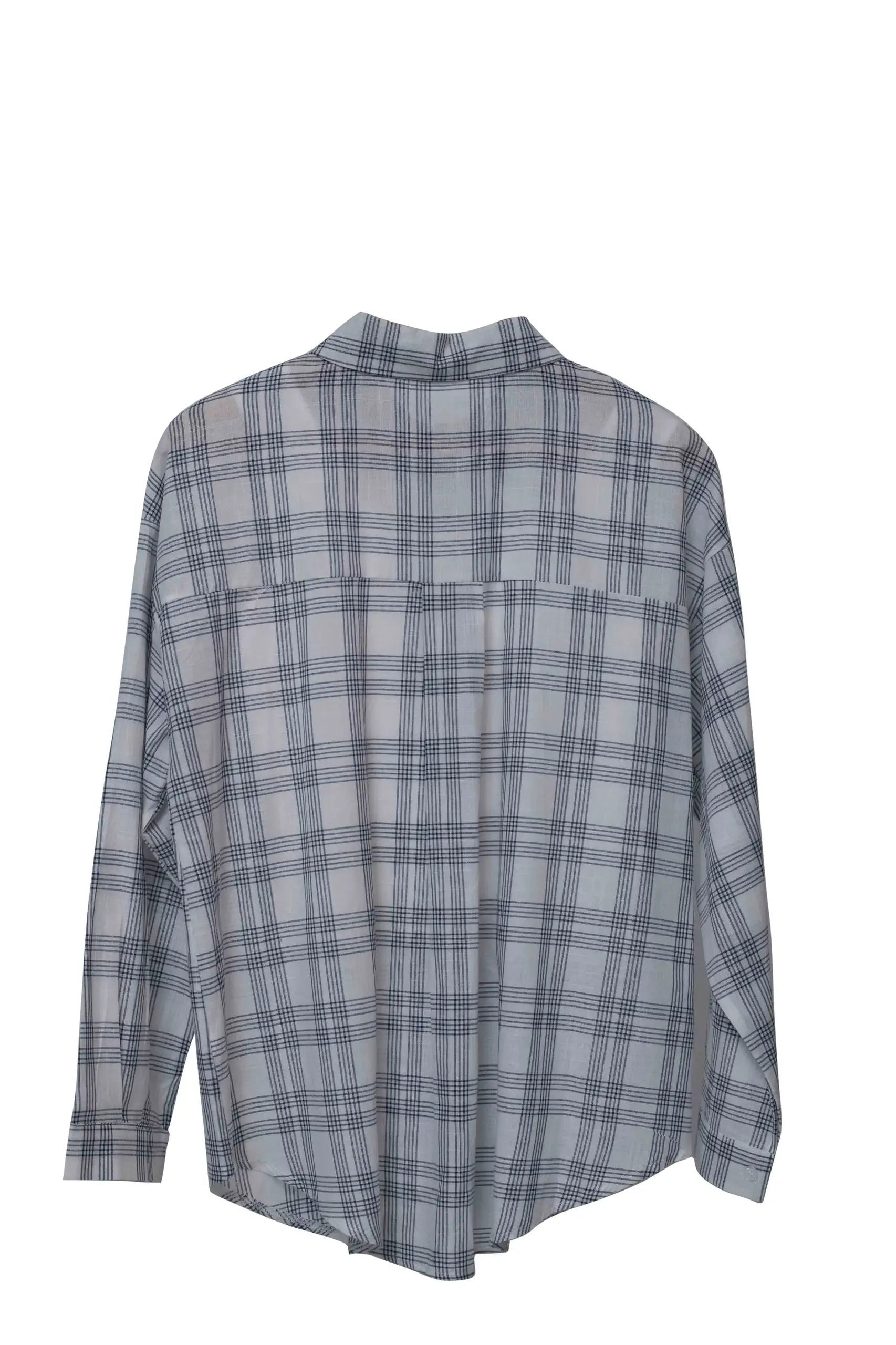 Soft Grid Breeze Shirt & white camisole tee