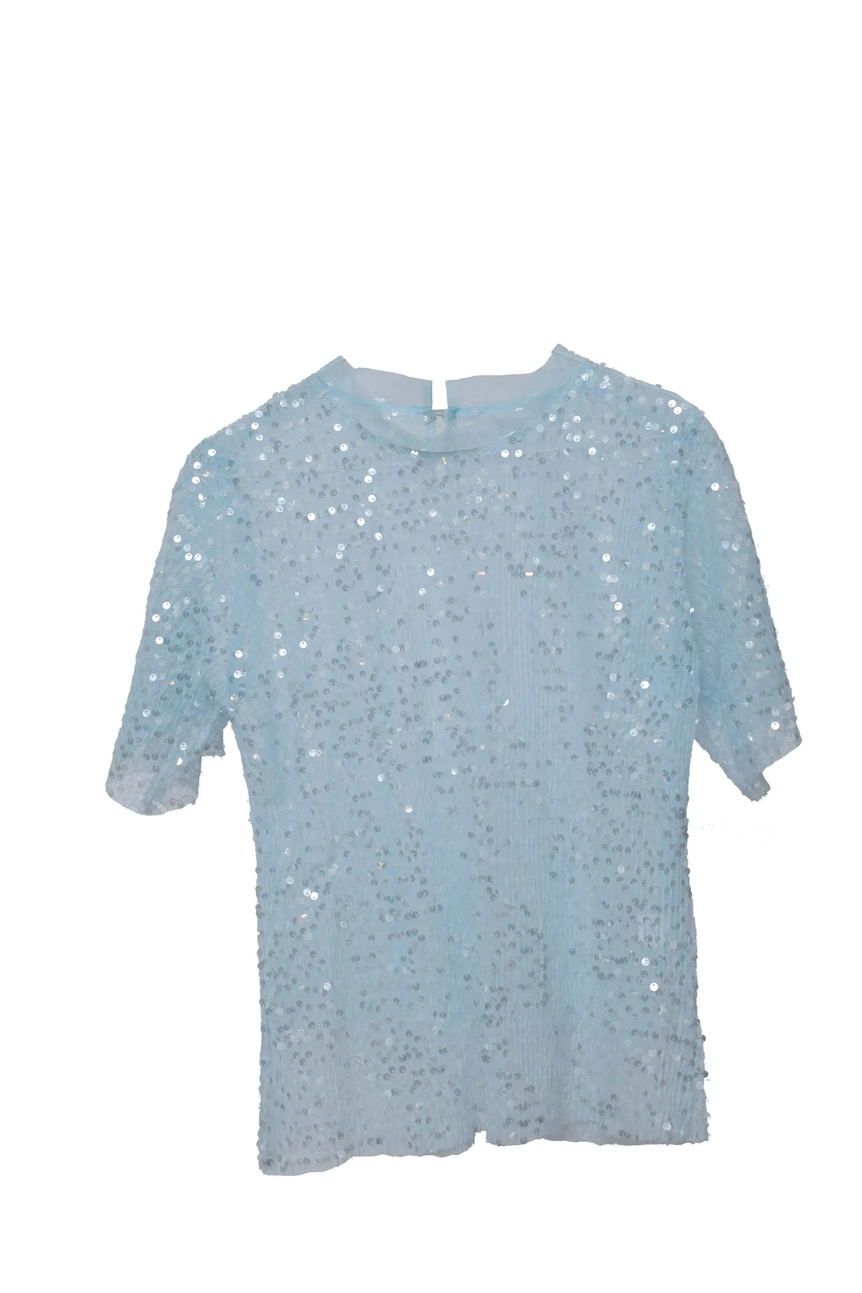 Translucent Sequin Party blouse