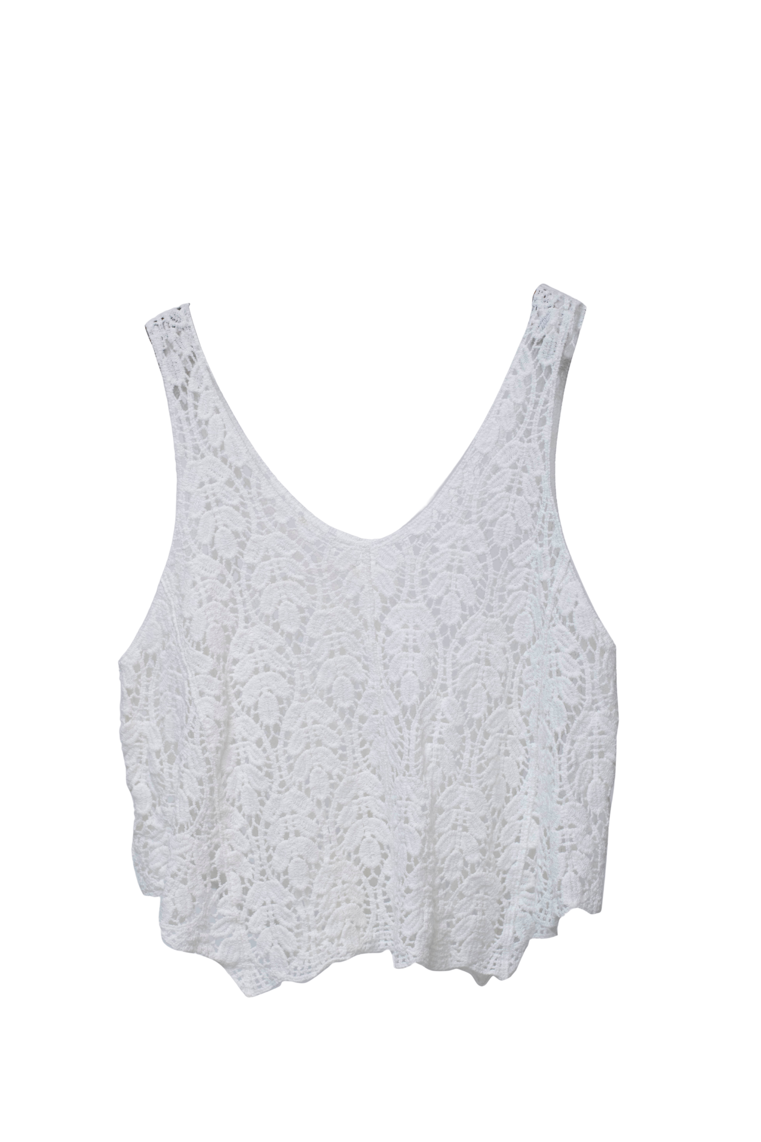 Crochet Lace Tank top 