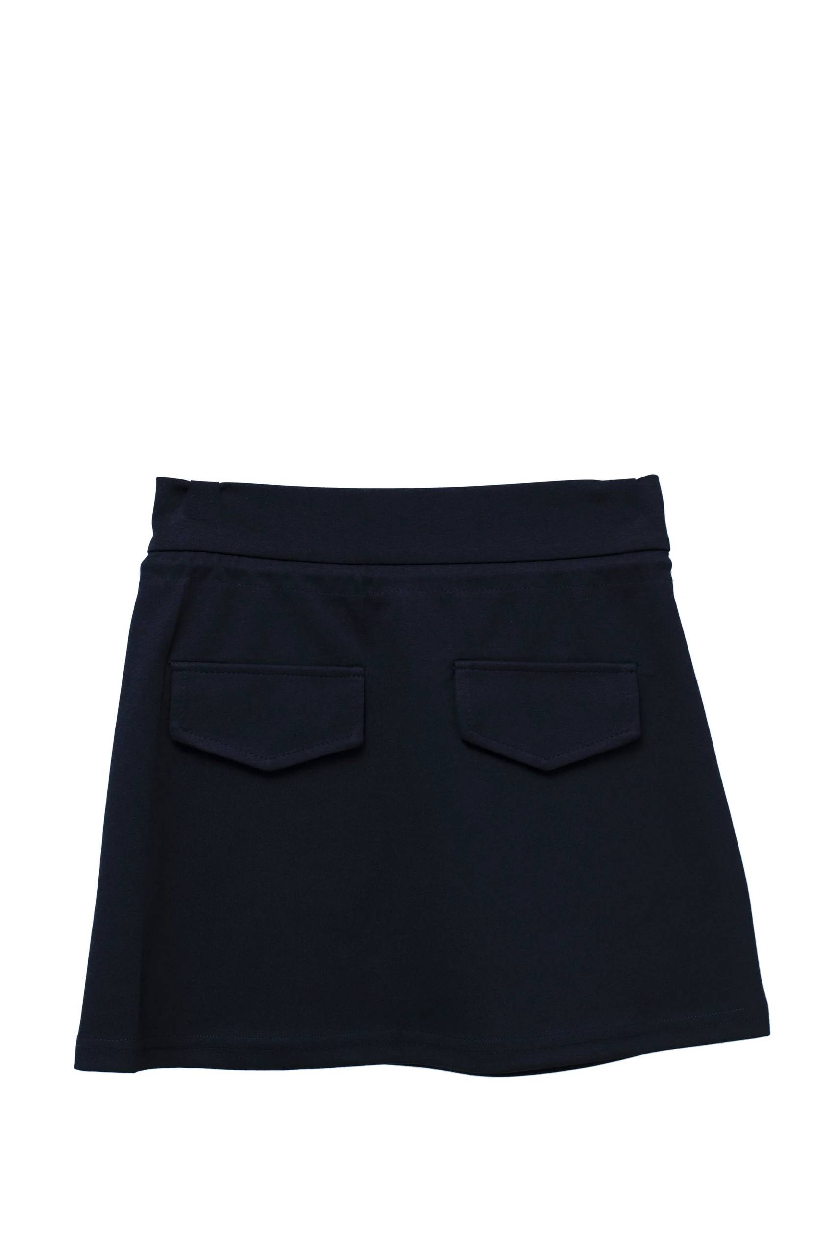 Drawstring Mini Skirt