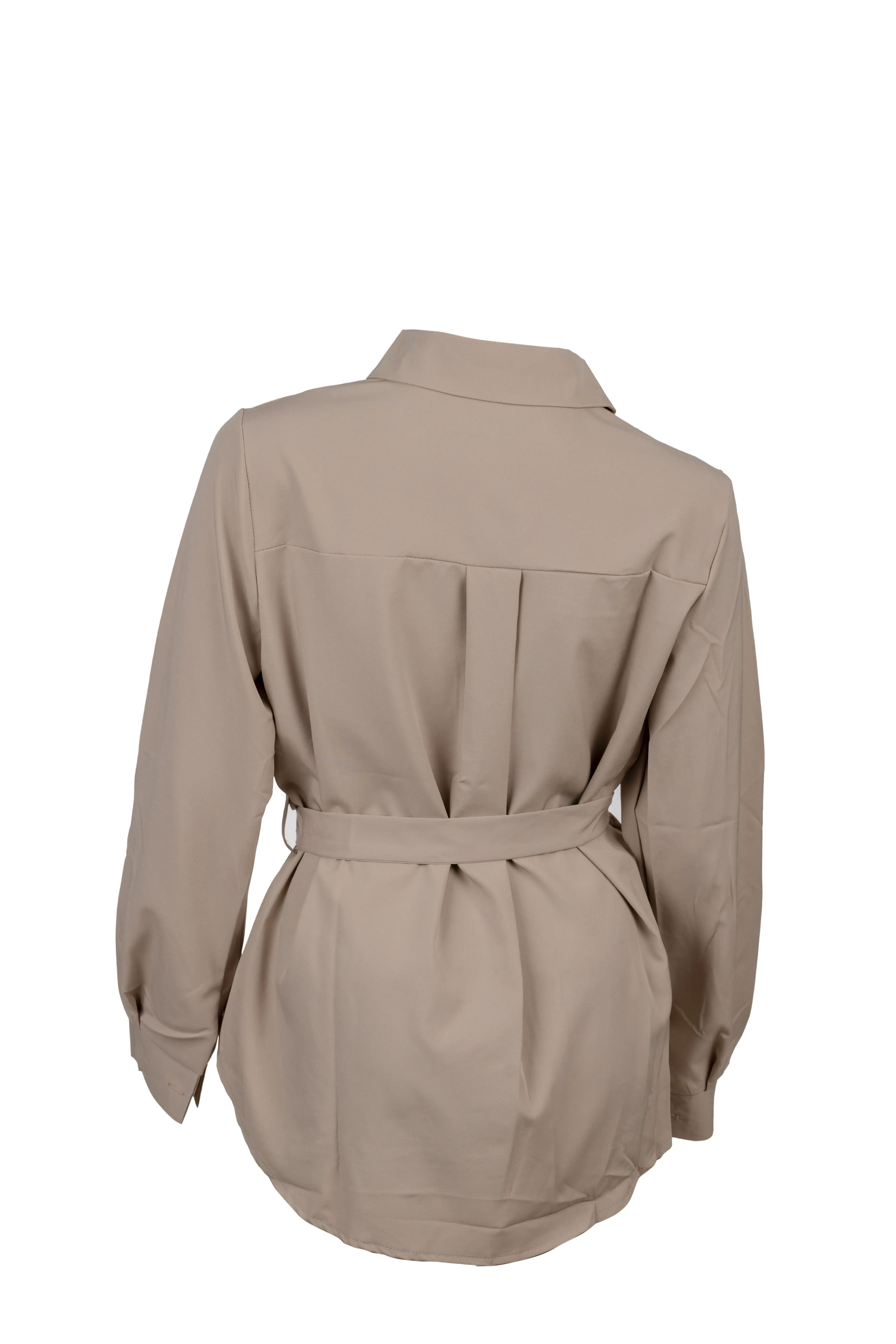 Kora Waist-Buckle Shirt