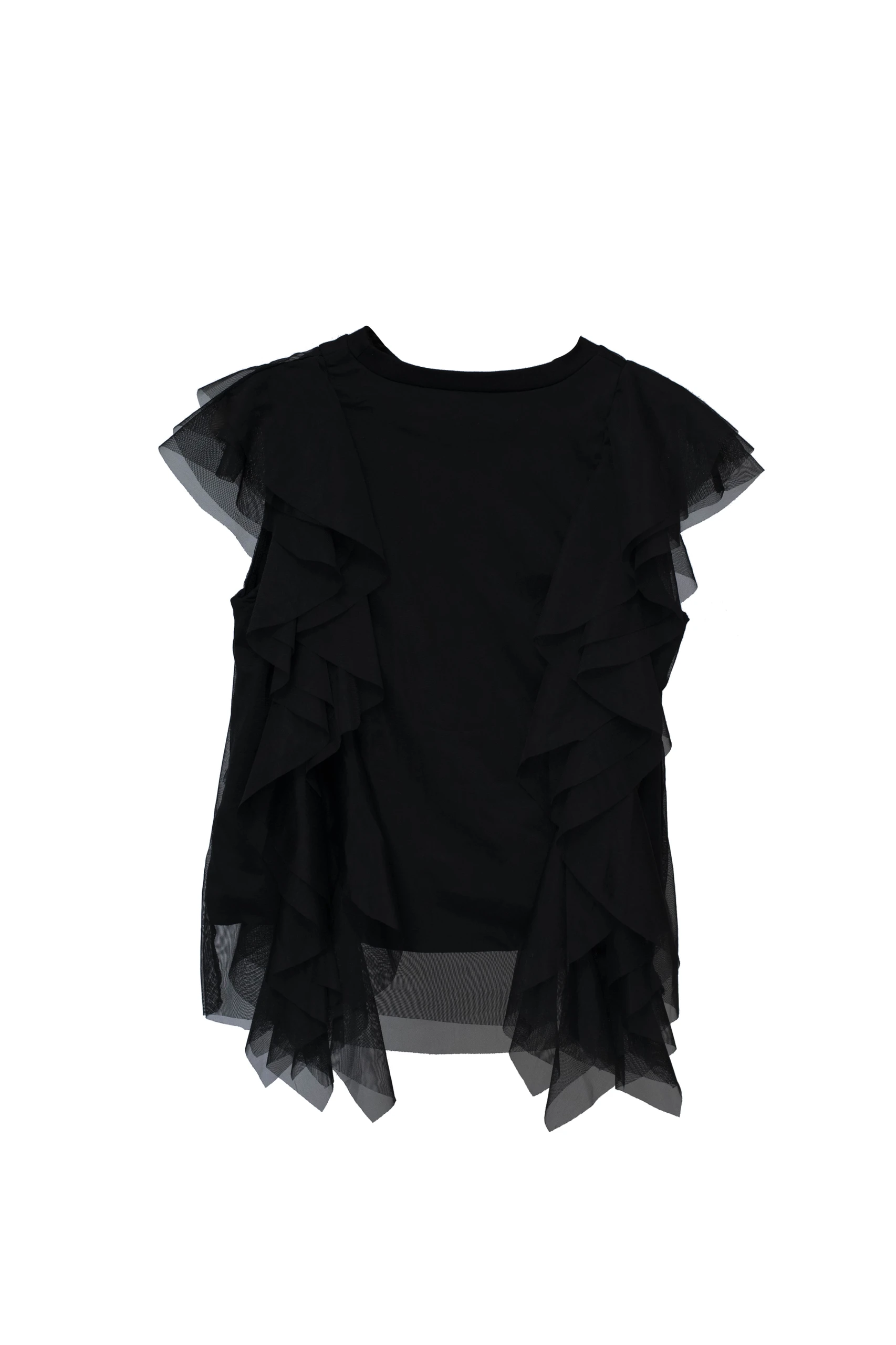 Cascade Ruffle Top