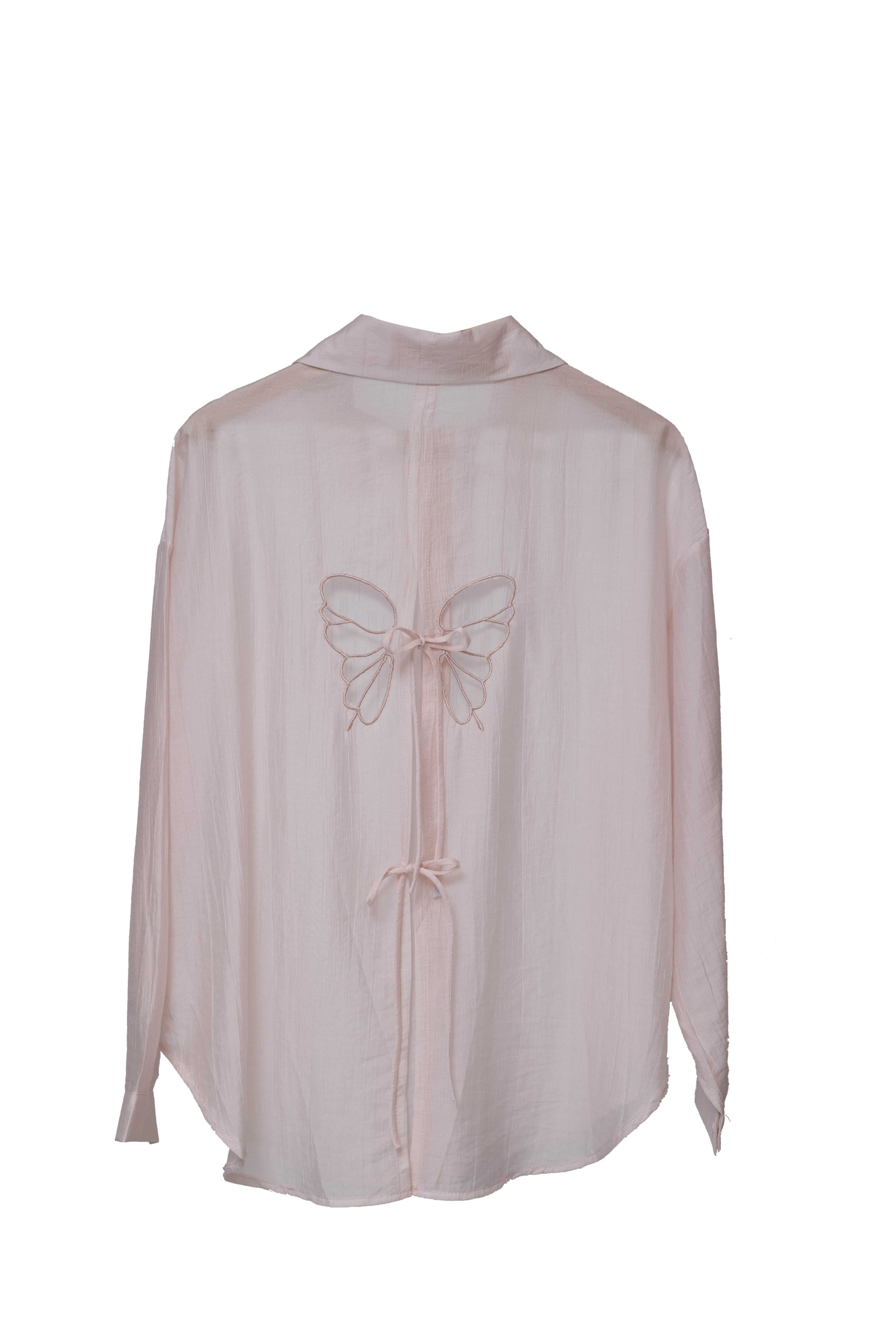 Butterfly Tie Back Shirt